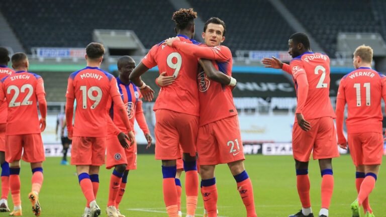 EPL: Chelsea beat Newcastle 2-0 to go top