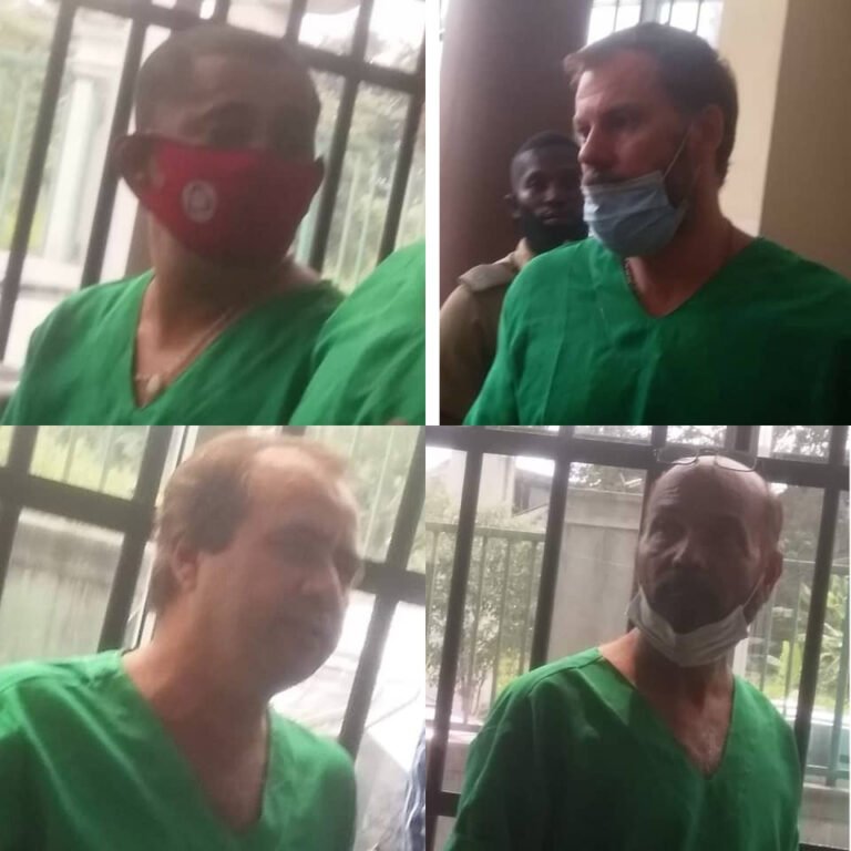 Six foreigners and a Nigerian bag seven years jail term for oil theft (photos)