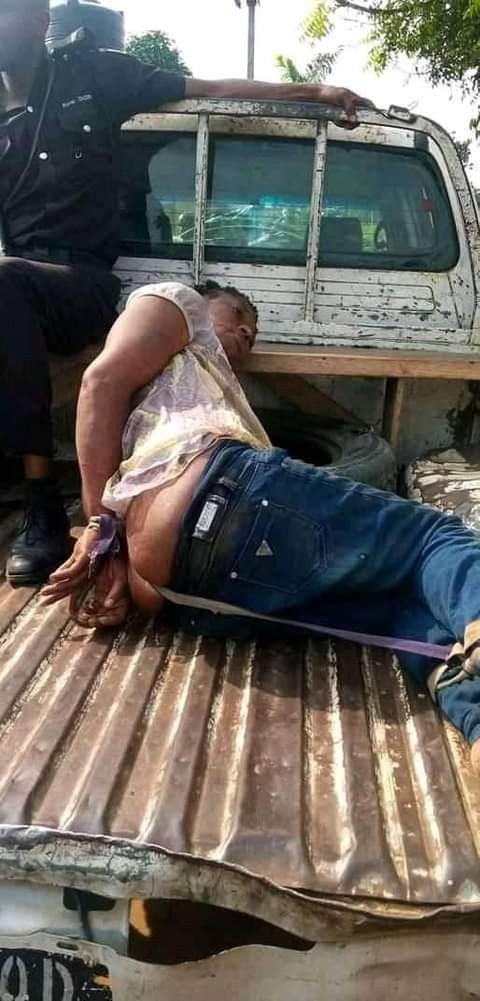 Graphic: Woman allegedly slaughters her mother in Akwa Ibom