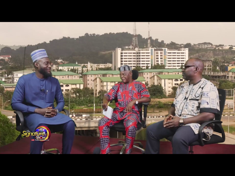 THE SIGNATURE SHOW INTERVIEW WITH DR MUKTAR IMAM AND DR PHILIP AFAHA – US ELECTION AS THREAT TO NIGERIAN DEMO