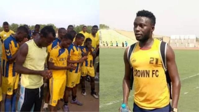 Crown FC player slumps, dies during friendly match in Ogun