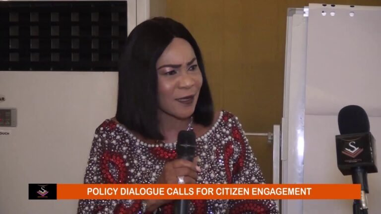 Policy Dialogue Calls For Citizen Engagement