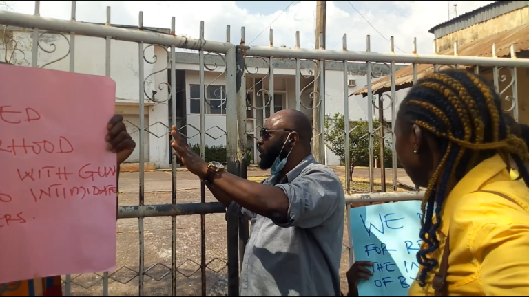 Protest rocks Enugu’s INEC office over Isi Uzo Bye-election