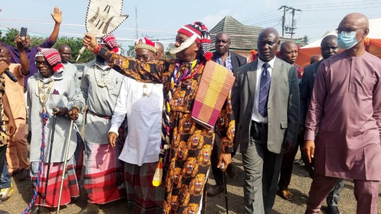 Abia community confers Sen. Kalu with highest traditional title