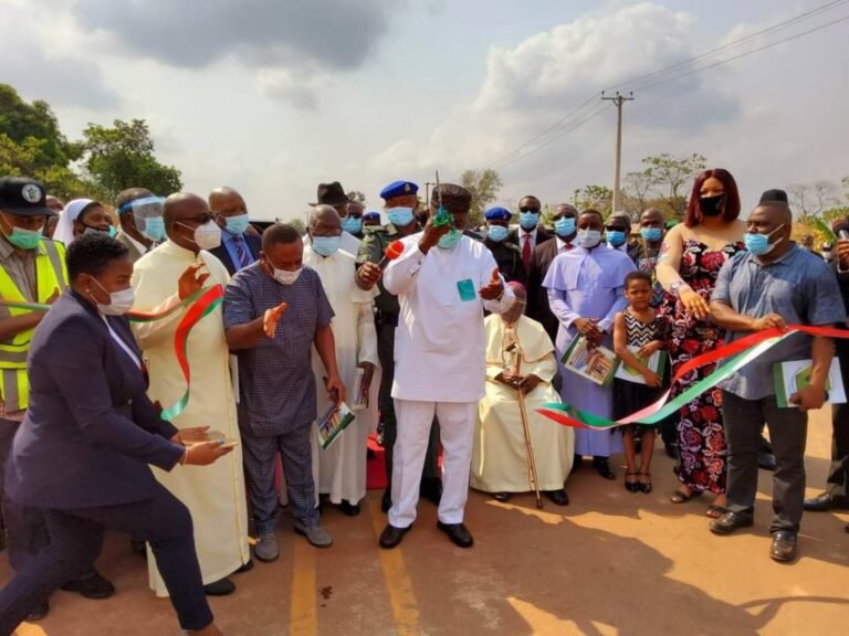 Rural Development: Ugwuanyi inaugurates 12km Ugwuomu Nike-GO Uni Road