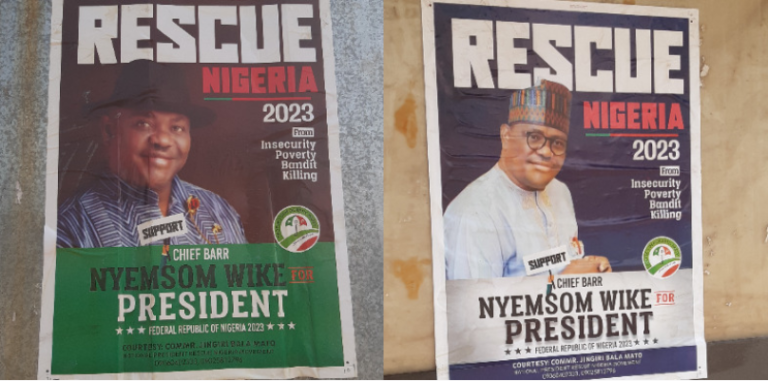 2023 presidency: Gov Wike distances self from campaign posters