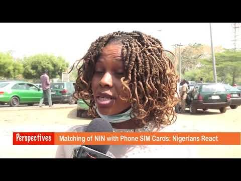 Matching of NIN with Phone SIM Cards – Nigerians React