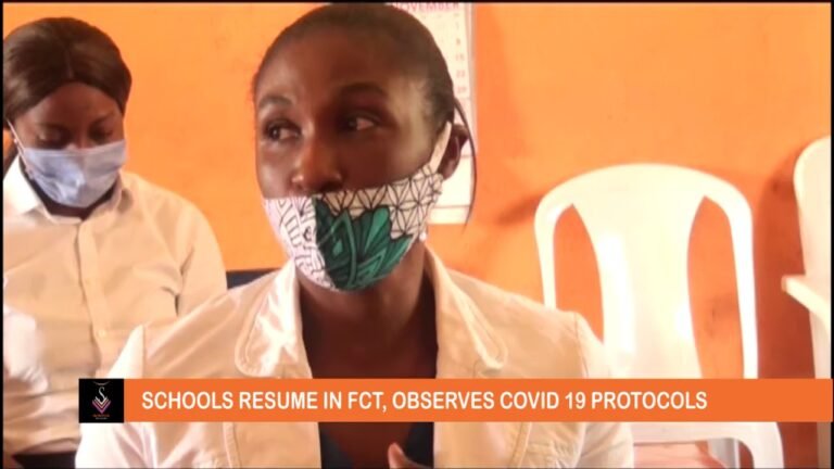 SCHOOLS RESUME IN FCT, OBSERVES COVID 19 PROTOCOLS