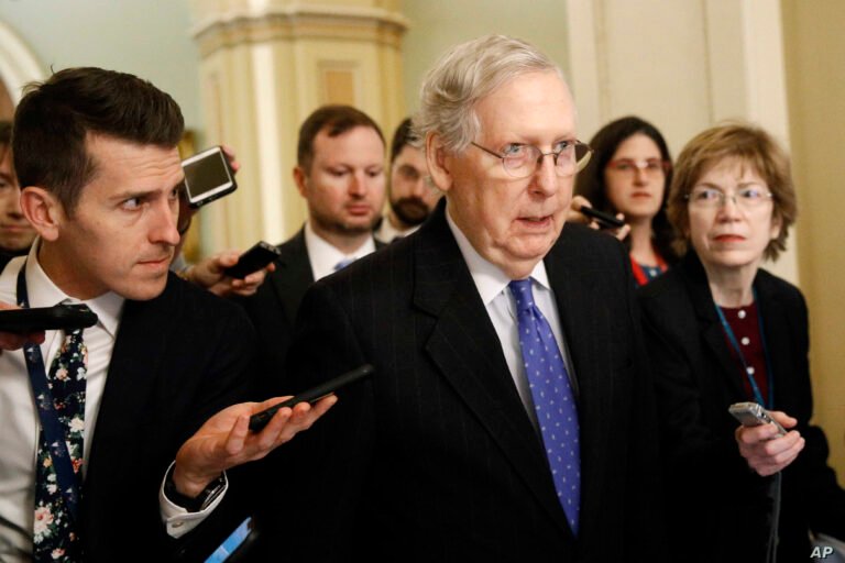 No Senate impeachment trial for Trump, says majority leader