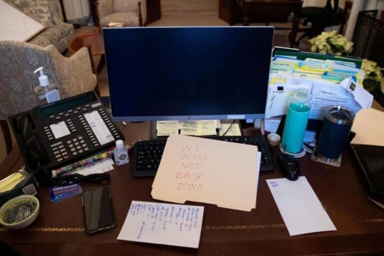 Capitol rioter hoped to sell Pelosi laptop to Russia, says FBI