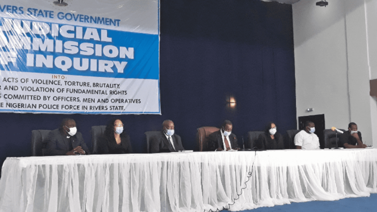 End SARS Judicial Inquiry: Rivers panel ends sitting with 189 petitions