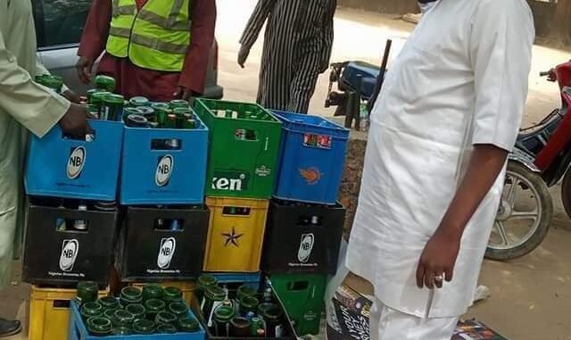 Bauchi: Hisbah confiscates 260 crates of alcoholic drinks from hotels, nightclubs