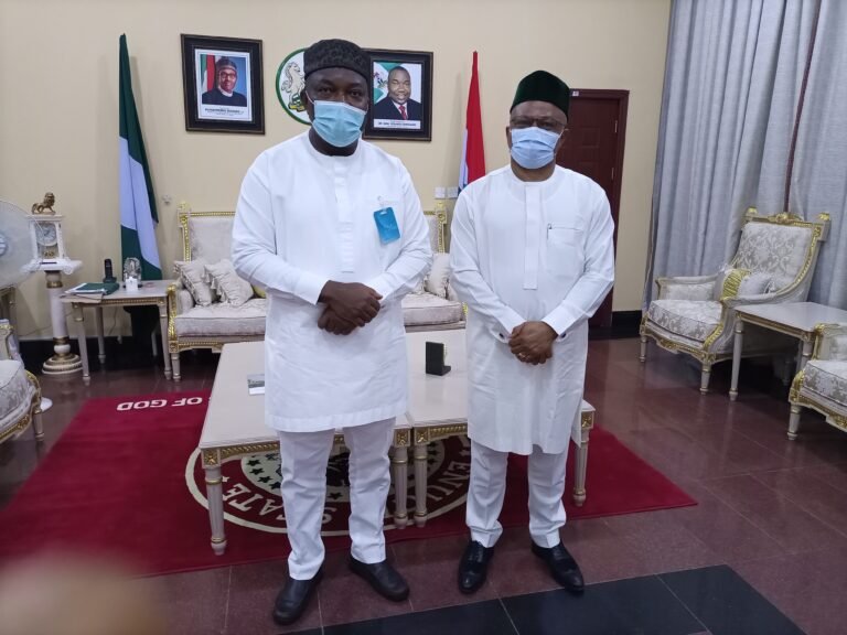 Gov. Ugwuanyi recieves Nigerian High Commissioner to Australia Anderson Madubuike, calls for stronger ties.