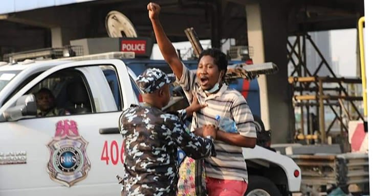 Police affairs minister justifies ‘minimum force’ used on #OccupyLekki protesters