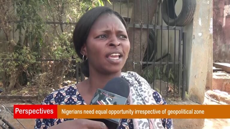 Nigerians need equal opportunity irrespective of geopolitical zone
