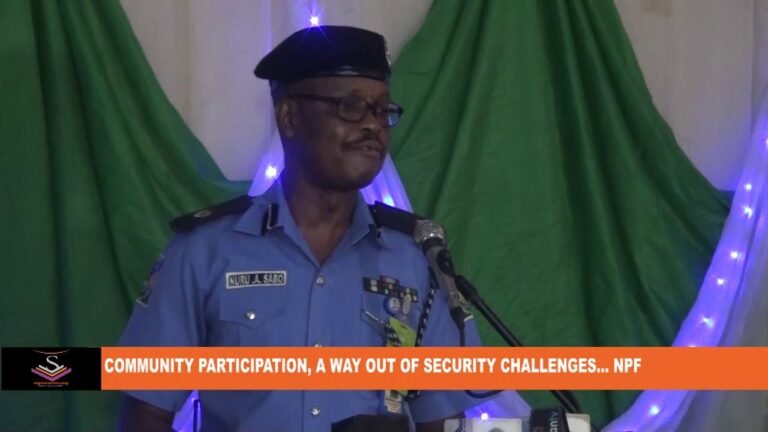 Community participation, a way out of security challenges — NPF