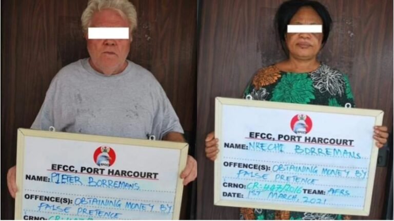 EFCC arraigns Dutch couple, company for $330,000 oil vessel fraud
