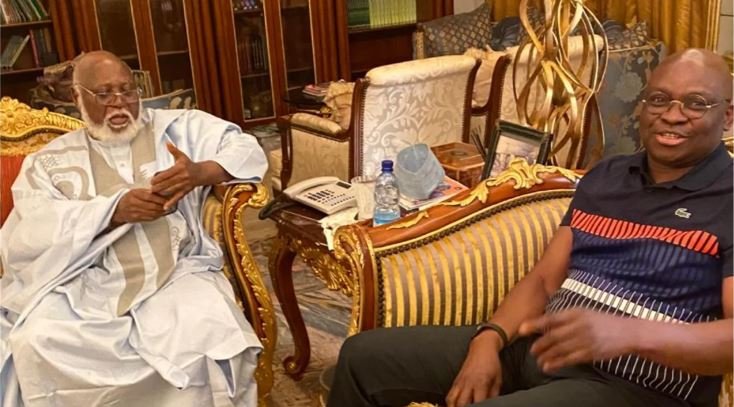 2023 presidency: Fayose meets IBB, Abdulsalami Abubakar