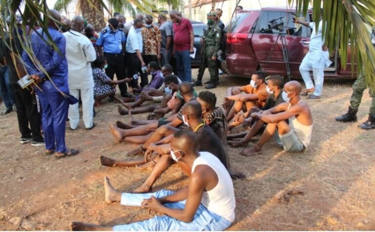 Police arrest 5 suspected kidnappers, recover human skull in Delta