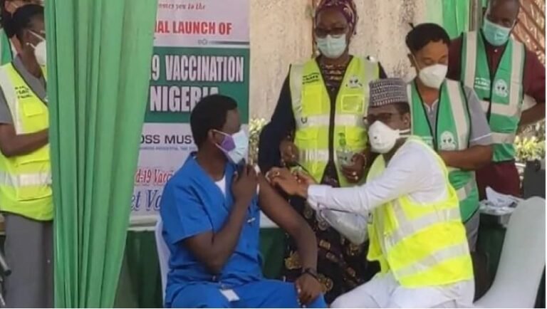 Dr Ngong becomes first Nigerian to receive COVID-19 vaccine, shares experience