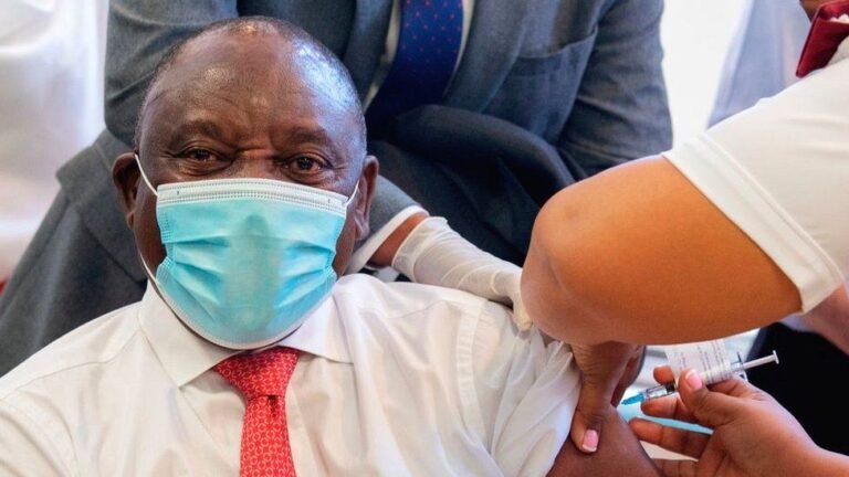 COVID-19: RAMAPHOSA CALLS FOR AFRICAN-MADE VACCINES