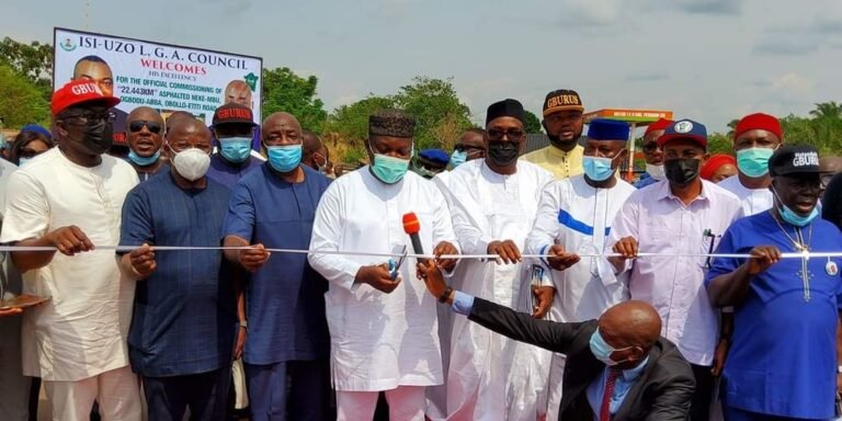 Rural Development: Gov. Ugwuanyi commissions 22.443km Abba-Obollo Etiti road
