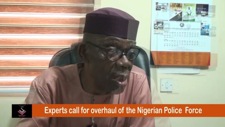 Experts call for an overhaul of the Nigerian Police  Force