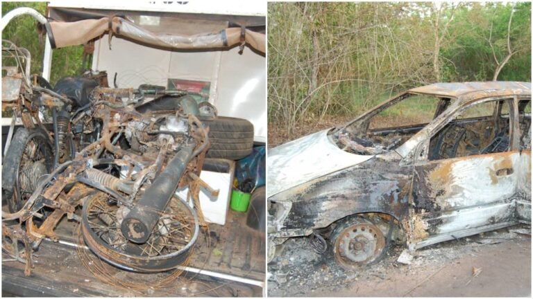 Hunters searching for abducted doctor, nurse attacked in Ogun, 2 shot, vehicles, bikes burnt