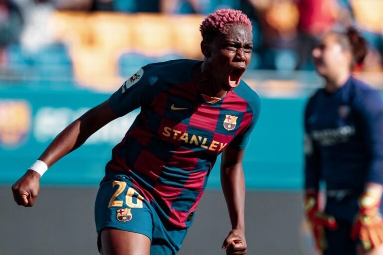 UWCL: Oshoala revels in battles against tough opponents