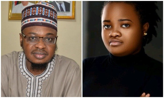 Terrorism: #EndSARS campaigner, Rinu, urges CBN to freeze Pantami’s accounts