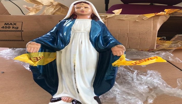NDLEA intercepts illicit drugs concealed in statue of Mary