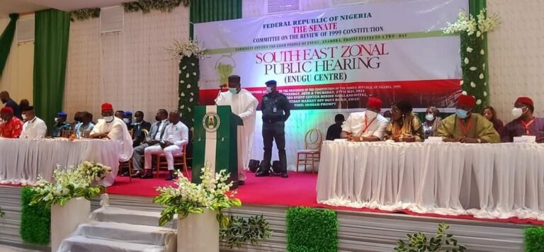 We support constitution amendment that will enhance Nigeria’s unity, prosperity – Gov. Ugwuanyi [Photos]