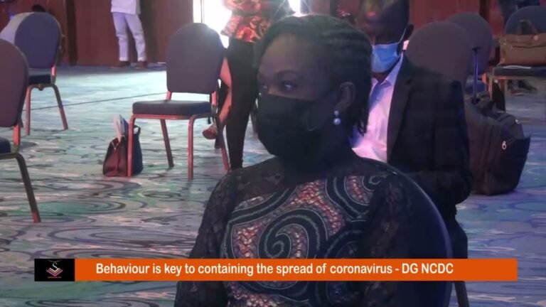 Behaviour is key to containing the spread of coronavirus  – DG NCDC