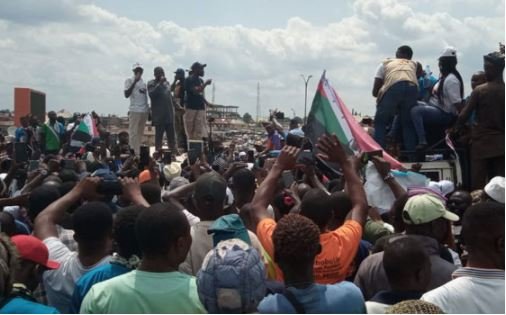 Sunday Igboho Attends As Osun Youths Agitate For Oodua Nation