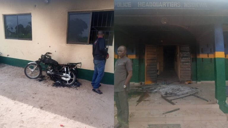 Gunmen burn Nsukwa police headquarters in Delta, kill officers