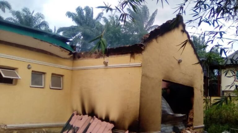 Gunmen set INEC office ablaze in Imo
