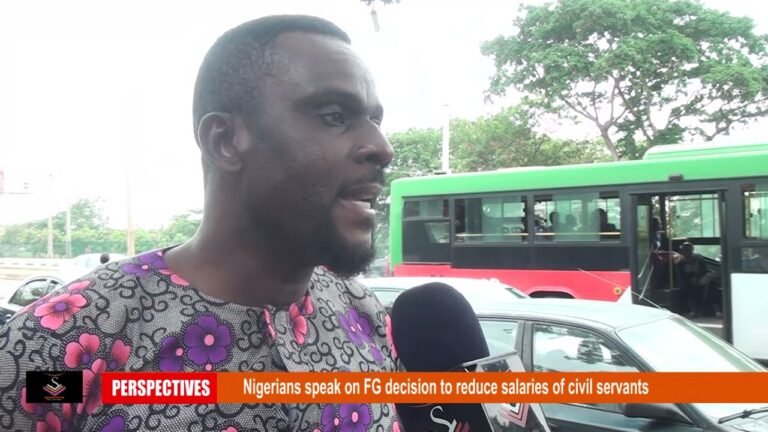 Nigerians condemn FG’s decision to reduce salaries of civil servants
