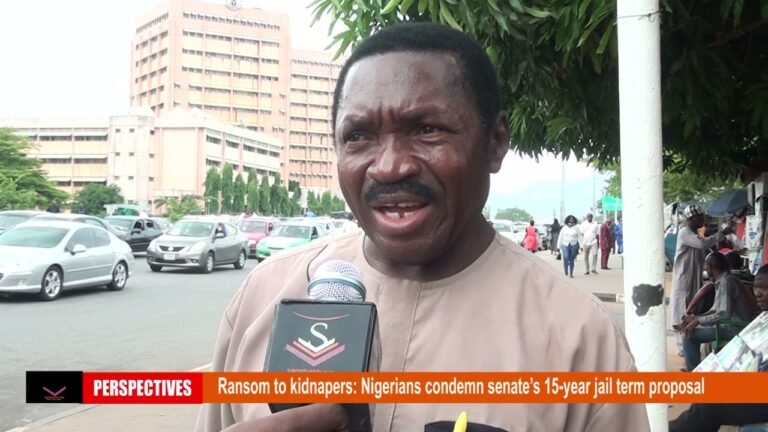 Ransom to kidnapers: Nigerians condemn Senate’s 15 year jail term proposal
