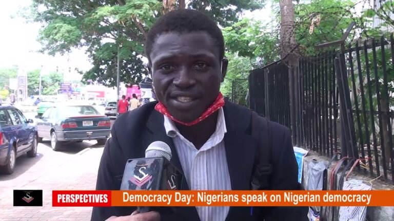 Democracy Day:  Nigerians speak on Nigerian democracy
