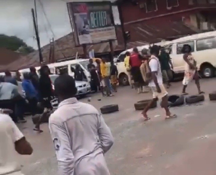 June 12: Youths block roads in Benin