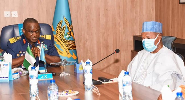 Masari Commends NAF’s Responsiveness In Fight Against Banditry