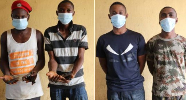 Police Arrest Suspected Armed Robbers And Impersonators In FCT, Recover Firearms