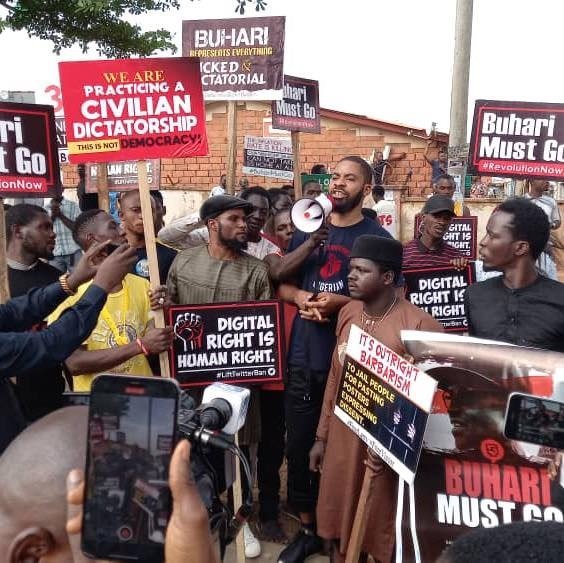 Police teargas June 12 protesters in Abuja, Ibadan