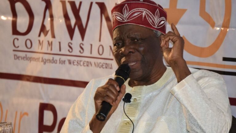 Agents of govt paying $500 per head to black Americans to stage pro-Buhari’s march –Akintoye