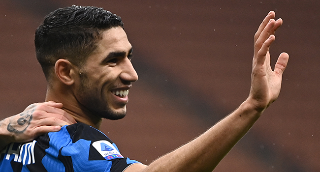 PSG Sign Inter Wing-Back Hakimi In $71 Million Deal