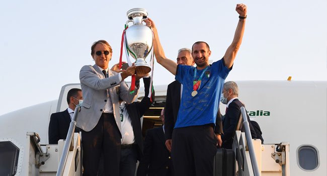 Victorious Italy Return Home After Spoiling England’s Euro 2020 Party