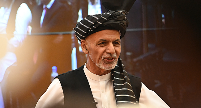 UAE Receives Ex-Afghan President Ghani ‘On Humanitarian Grounds’