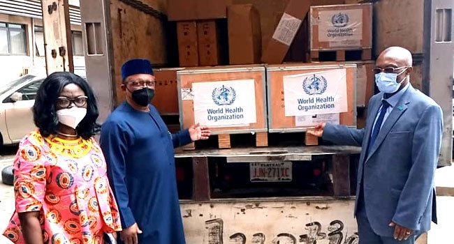 WHO Gifts Nigeria 26 Ventilators, Other Items To Fight COVID-19