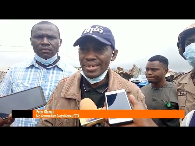 Demolition hits Mpape Community, as FCTA clears Illegal structures along  the road side