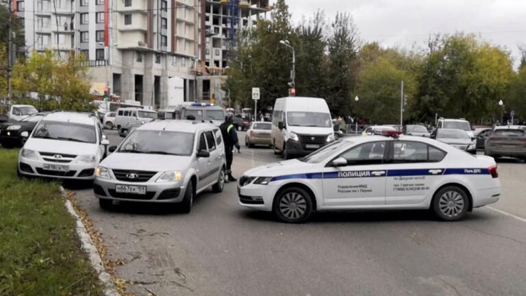 Eight dead as man opens fire at Russian university